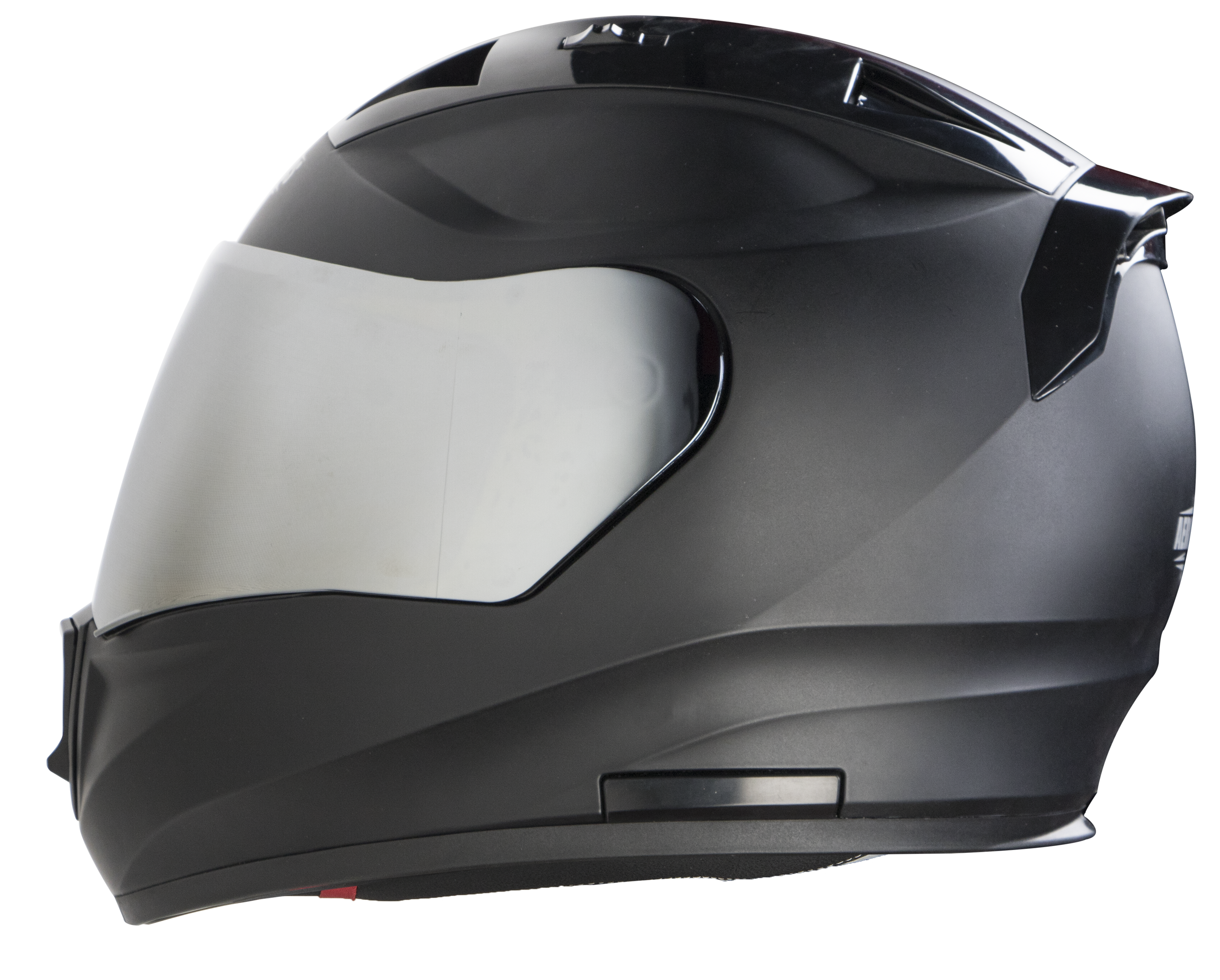 SA-1 Aeronautics Mat Mid Night Black( Fitted With Clear Visor Extra Silver Chrome Visor Free)